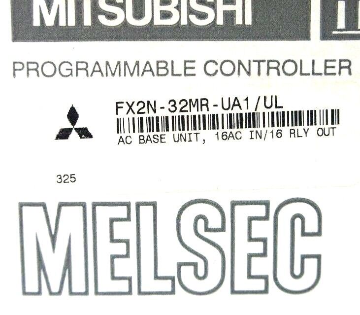 MITSUBISHI FX2N-32MR-UA1/UL PROGRAMMABLE CONTROLLER MELSEC *NO OUTPUT BOARD*