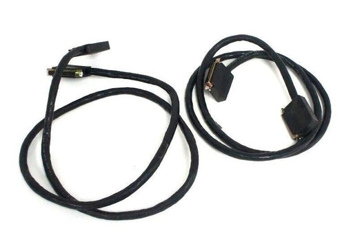 LOT OF 2 GE FANUC IC600WD005A EXPANSION RACK I/O CABLES 5FT
