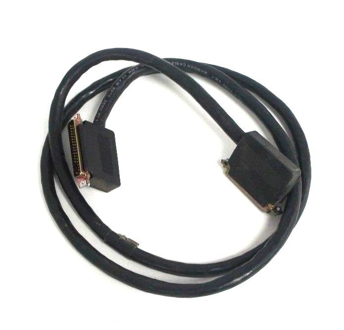 LOT OF 2 GE FANUC IC600WD005A EXPANSION RACK I/O CABLES 5FT