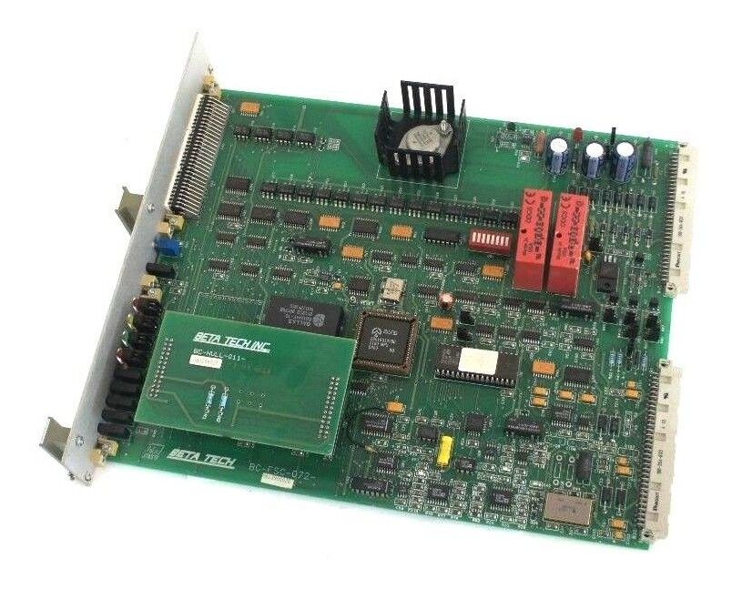 BETA TECH BC-FSC-072-001 SPINDLE CARD MODULE W/ BC-NULL-011-001 PC BOARD