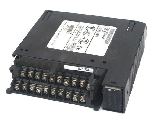 GE FANUC IC693MDL240E INPUT MODULE 120VAC INPUT 16PT MISSING DOOR & LENS
