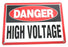 NEW DANGER HIGH VOLTAGE SIGNS PD102859
