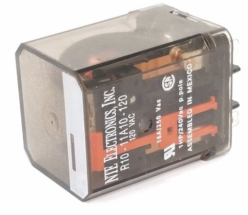 NTE ELECTRONICS INC. R10-11A10-120 RELAY 120VAC, 50/60HZ, R1011A10120