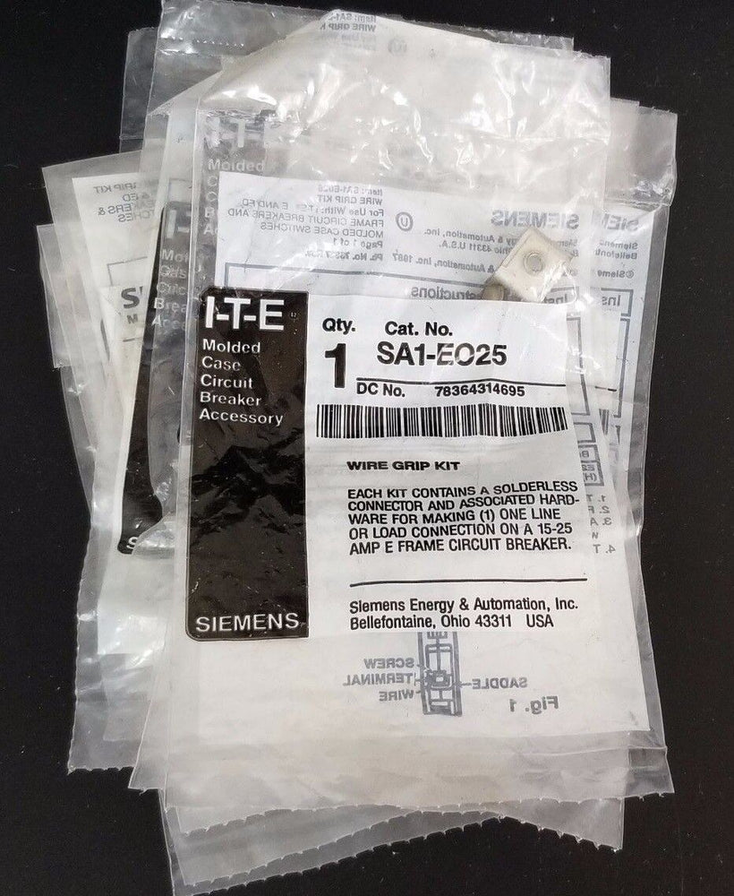 LOT OF 10 NEW GENERAL ELECTRIC SA1-EO25 WIRE GRIP KITS SA1EO25