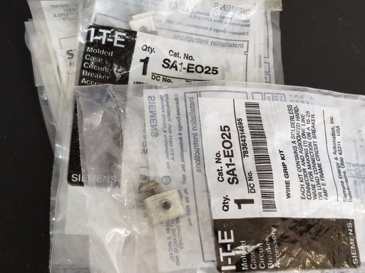 LOT OF 10 NEW GENERAL ELECTRIC SA1-EO25 WIRE GRIP KITS SA1EO25