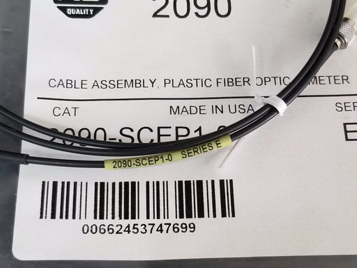 NEW ALLEN BRADLEY 2090-SCEP1-0 FIBER OPTIC CABLE 2090SCEP10, SER. E