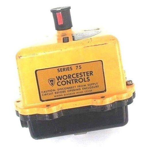 WORCESTER CONTROLS SERIES 75 ELECTRIC VALVE ACTUATOR AF-17N4 105-754W