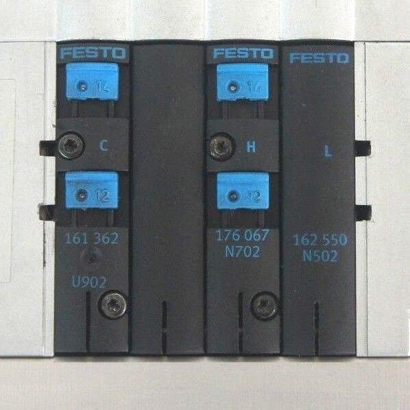 FESTO CPV-14-VI VALVE BLOCK CPV14-GE-FB-4, CPV14-P4-1/8-B, 161362