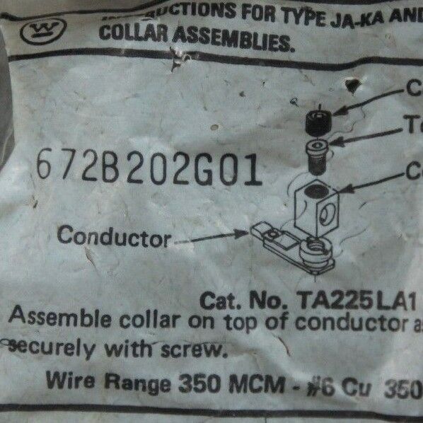 NEW WESTINGHOUSE 672B202G01 TERMINAL ASSEMBLY