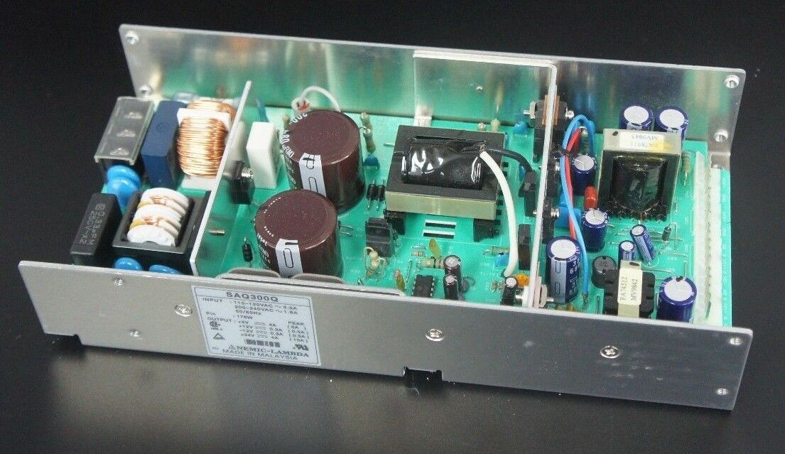 NEW NEMIC-LAMBDA SAQ300Q POWER SUPPLY 110-120VAC~3.5A, 200-240VAC~1.8A