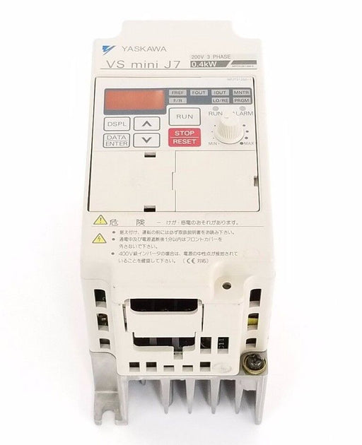 YASKAWA CIMR-J7AA20P4 VS MINI J7, 200V, 3-PHASE, 0.4KW, CIMRJ7AA20P4