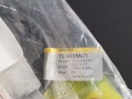 NEW OMRON TL-W3MC1 PROXIMITY SWITCH 12-24VDC, TLW3MC1