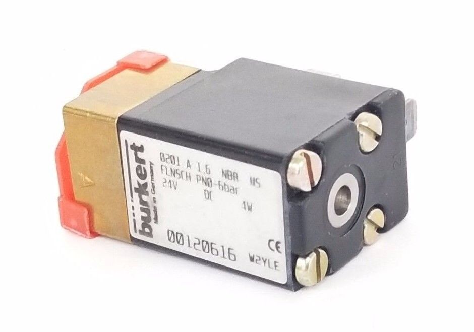 NEW BURKERT 00120616 SOLENOID VALVE 24V