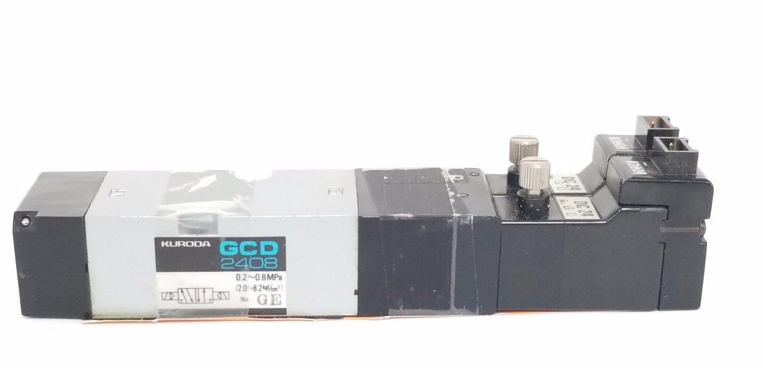 KURODA GCD-2408 AIR CONTROL VALVE DC24, 0.2-0.8MPA, GCD2408 , NO: GE