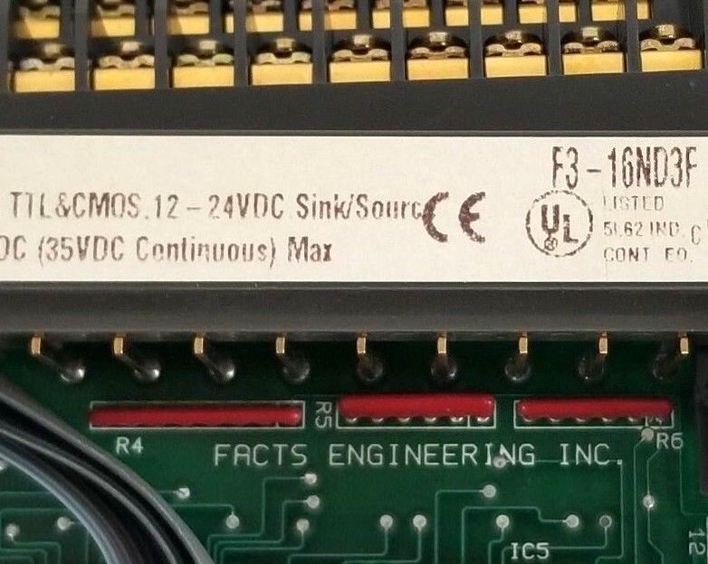 FACTS ENGINEERING F3-16ND3F INPUT MODULE 12-24VDC, F316ND3F