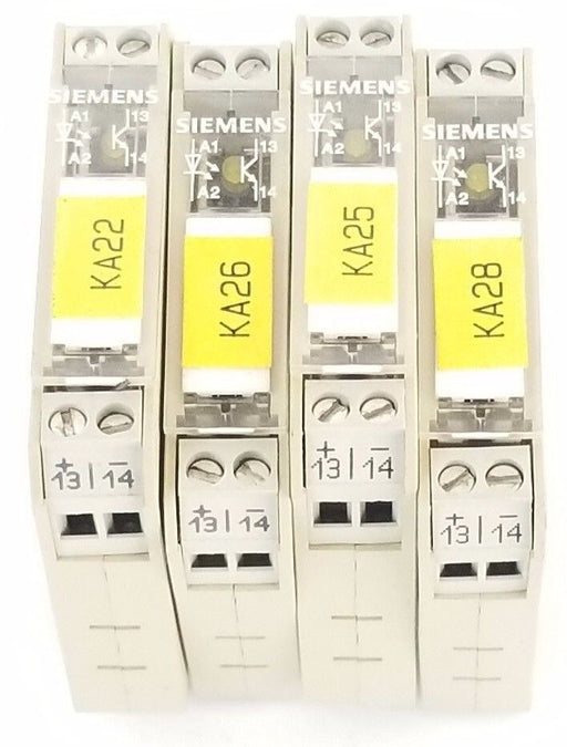 LOT OF 4 SIEMENS 3TX70023AB01 OUTPUT INTERFACE MODULES 3TX7002-3AB01