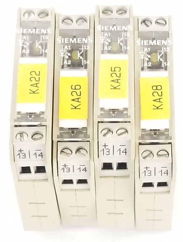 LOT OF 4 SIEMENS 3TX70023AB01 OUTPUT INTERFACE MODULES 3TX7002-3AB01