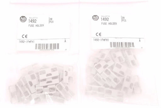 LOT OF 40 NEW ALLEN BRADLEY 1492-IFMFH1 FUSES HOLDERS 1492IFMFH1, SER. A