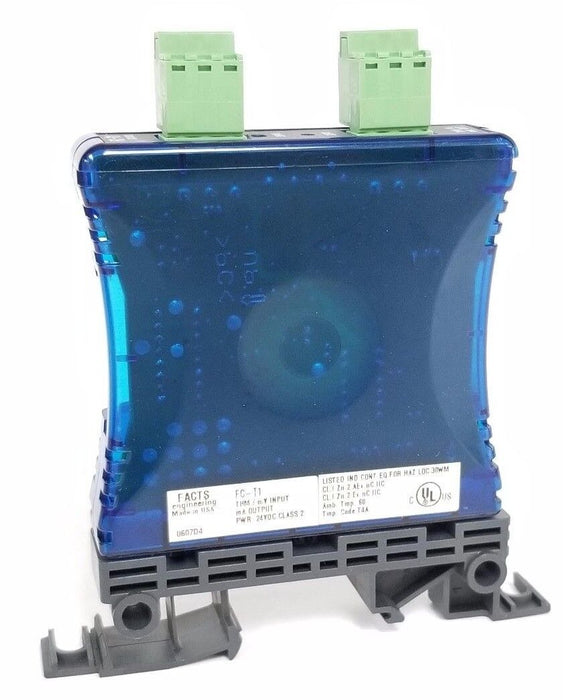 FACTS ENGINEERING FC-T1 TEMPERATURE TRANSMITTER FCT1, 24VDC