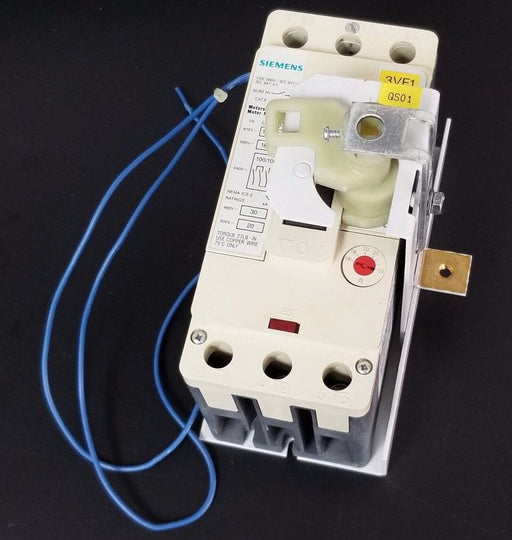 SIEMENS 3VF1 231-1DD11-0AA0 CIRCUIT BREAKER W/ BRACKET 3VF12311DD110AA0