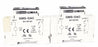 LOT OF 2 CROUZET GORDOS GMS-OAC RELAYS 12-280VAC, 5A, 50/60HZ, 84120105