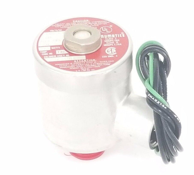 NEW NUMATICS 237-221B SOLENOID 115/120V, 60HZ, 11W, 237221B