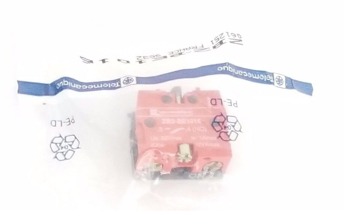 NEW TELEMECANIQUE ZB2-BE1016 LOW VOLTGAGE CONTACT BLOCK ZB2BE1016