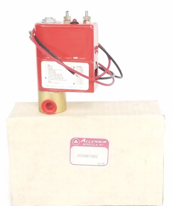 NIB ALLENAIR TIME-A-VALVE 2CD4BTABZ SOLENOID VALVE 2CD4BT9ABZ