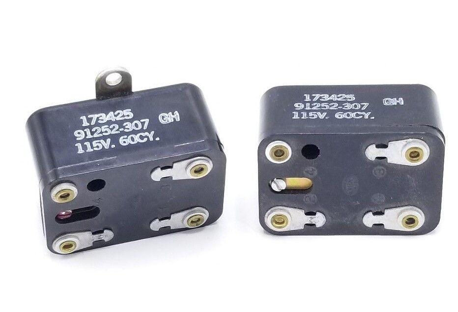 LOT OF 2 RBM 173425 RELAYS 115V, 60CY, 91252-307