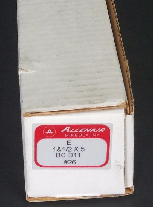 NIB ALLENAIR E 1&1/2 X 5 BC D11 PNEUMATIC CYLINDER