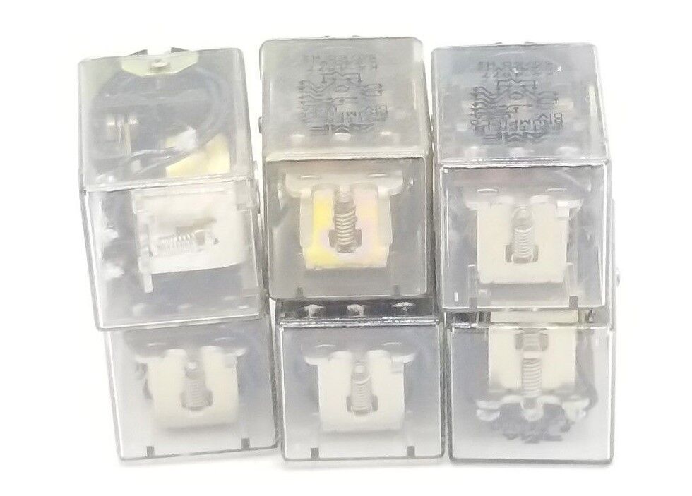 LOT OF 6 AMF POTTER & BRUMFIELD KA-4877 RELAYS 240V, 50/60HZ