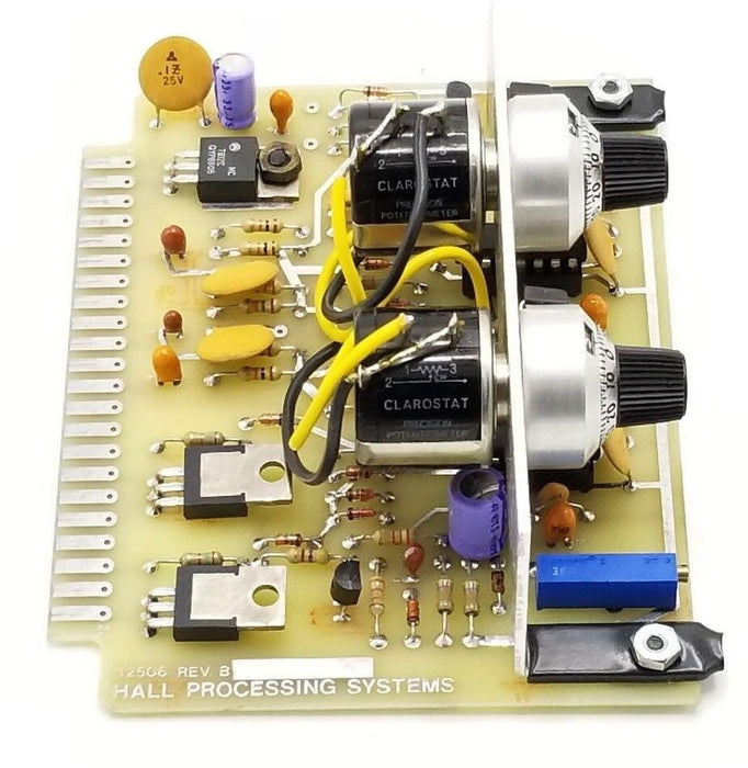 HALL PROCESSING SYSTEMS 32506 BOARD, REV. B, 32406, 13038