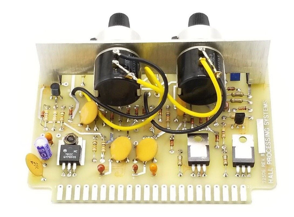HALL PROCESSING SYSTEMS 32506 BOARD, REV. B, 32406, 13038