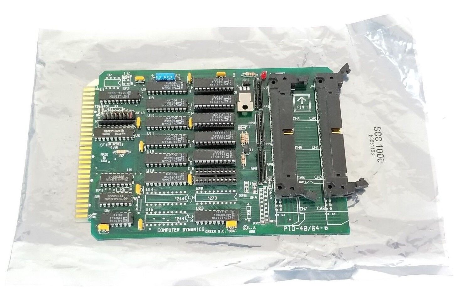 COMPUTER DYNAMICS PIO-48/64-D PC BOARD PIO4864D