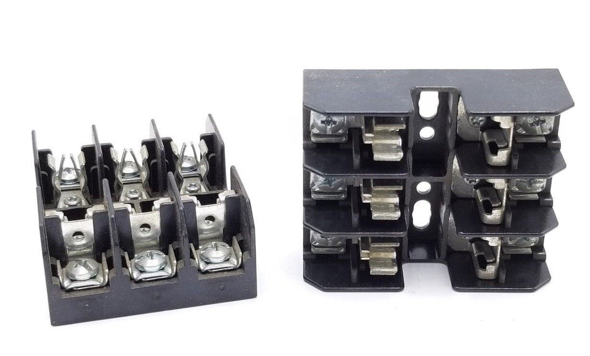 LOT OF 2 BUSS BC6033P FUSEHOLDERS, 30A, 250V, 3P