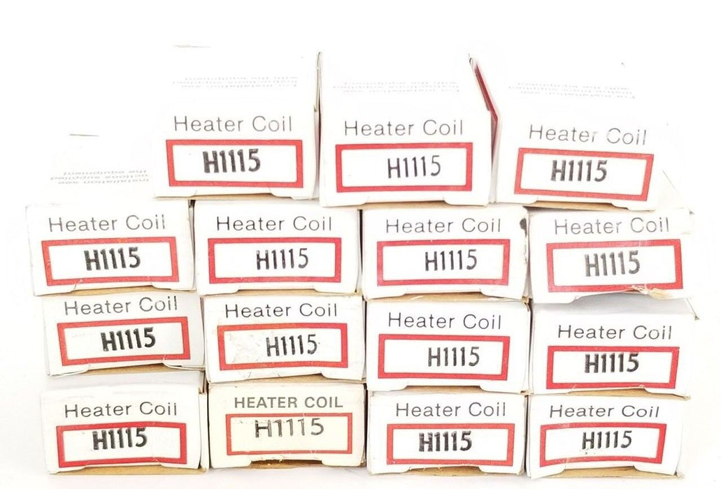 LOT OF 15 NIB CUTLER-HAMMER H1115 HEATER ELEMENTS