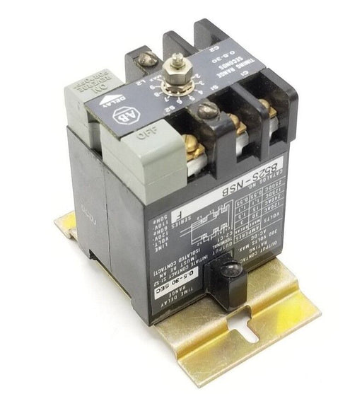 ALLEN-BRADLEY 852S-NSB SOLID STATE TIMER SER F, 0.5-30SEC, 852SNSB