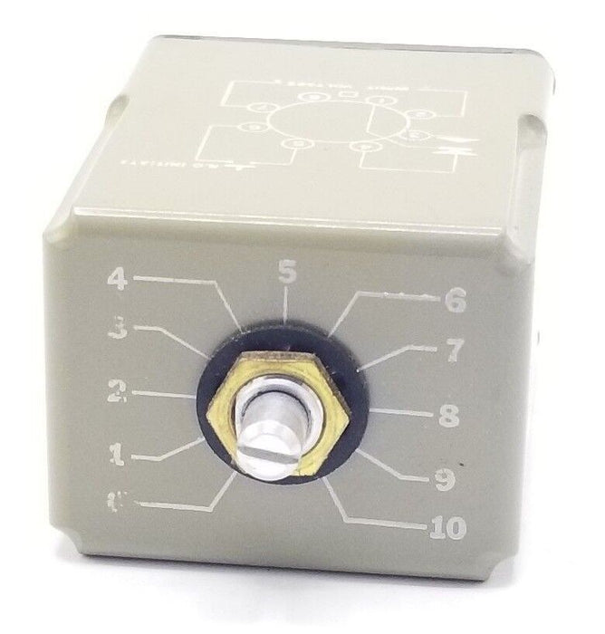 SYRACUSE ELECTRONICS DLR-00317 TIME DELAY RELAY 180SEC, 115VAC, DLR00317