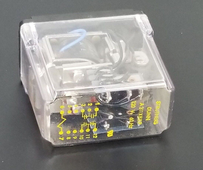 STRUTHERS DUNN A311XBXP RELAY CONTACTS-DPDT, COIL- 120V 60HZ