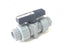NIB FNW FNW350ED 1/2" CPVC TRUE UNION BALL VALVE 150PSI, FNW350E *MISSING PART*