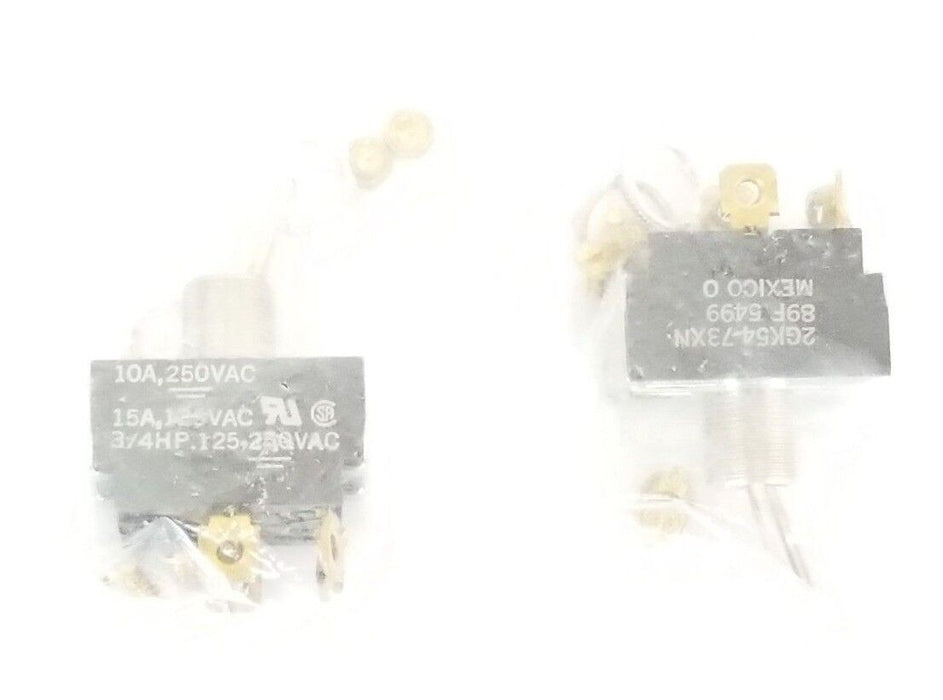 LOT OF 2 NEW CARLING SWITCH 2GK54-73XN TOGGLE SWITCHES 2GK5473XN