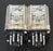 LOT OF 2 OMRON MK2EP-UA-DC24 RELAYS MK2EPUADC24, 10A, 24VDC COIL