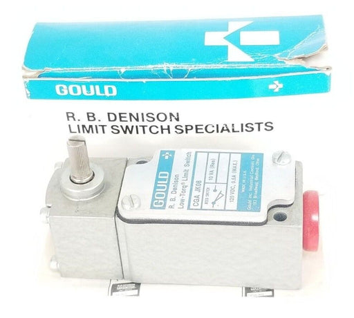 NIB GOULD R.B. DENISON CGA-JK08 LIMIT SWITCH 120VDC, 0.5A, 10VA, CGAJK08