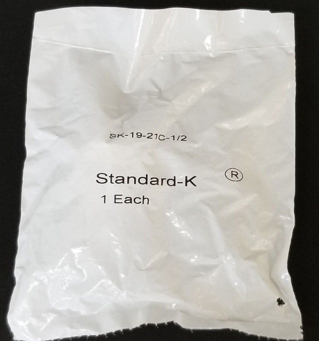 NEW STANDARD-K CONNECTOR SK-19-21C-1/2, STD-K 19C 16# ST PLUG SKT