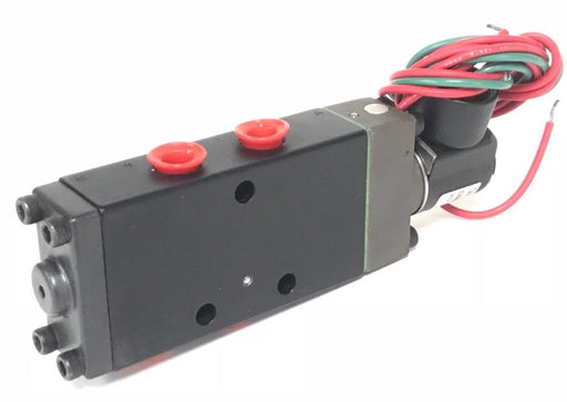 NIB OMNI 375-02-001-37 SOLENOID VALVE 1/4" NPT 24V DC COIL 7W, 30-150 PSI