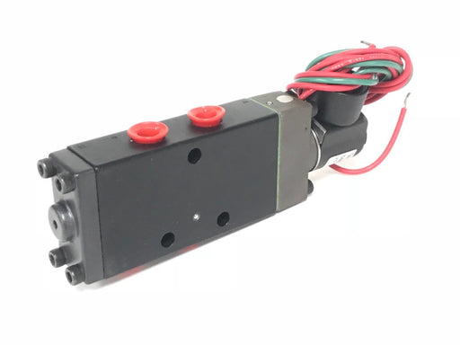 NEW OMNI 375-02-001-37 SOLENOID VALVE 1/4" NPT 24V DC COIL 7W, 30-150 PSI