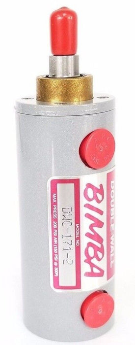 NEW BIMBA DWC-171-2 PNEUMATIC CYLINDER 1-1/2" BORE, 1" STROKE, 200 PSI
