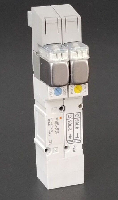 SMC SY3445-5FUD SOLENOID VALVE 0.2~0.7MPA, SY3PP46, SY34455FUD