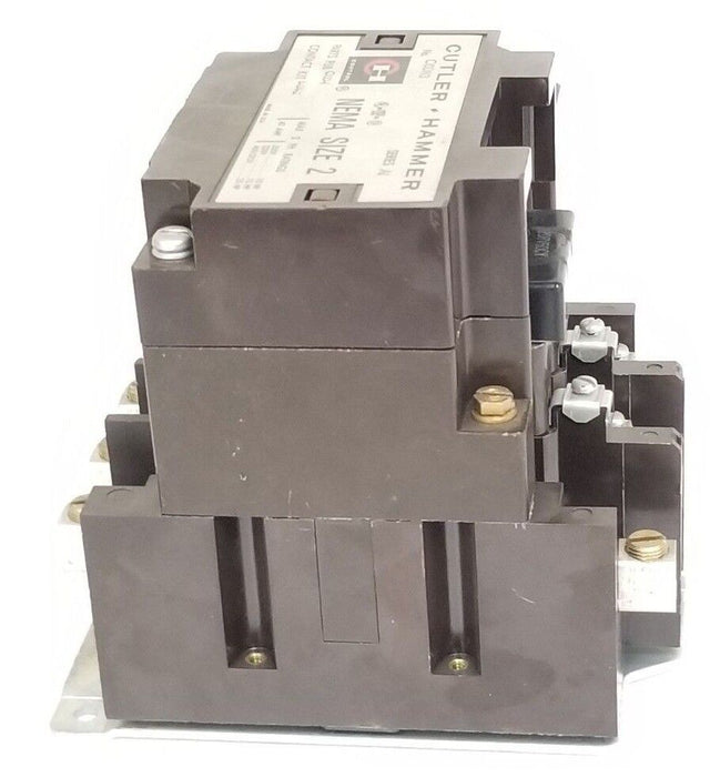 NEW CUTLER HAMMER CI0DN3 SERIES A1 CONTACTOR NEMA 2, 45A, 3P, 600V