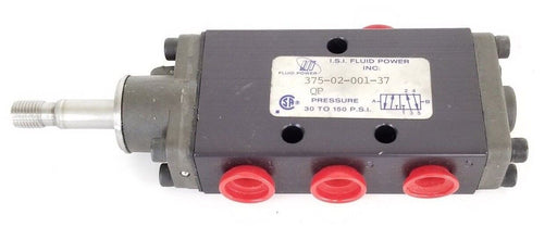 NEW I.S.I FLUID POWER INC. 375-02-001-37 QP SOLENOID VALVE 1/4" NPT 30-150 PSI